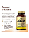 Solgar Prenatal Nutrients Tab 120 tablets