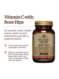 Solgar Vitamin C 500 mg with Rose Hips Tab 100 tablets