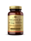 Solgar Vitamin D3 (Cholecalciferol) 5000 IU Veg Cap 120 tablets