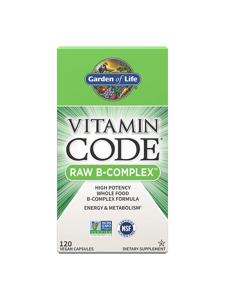 Garden of Life Vitamin Code Raw B-Complex 120 capsules
