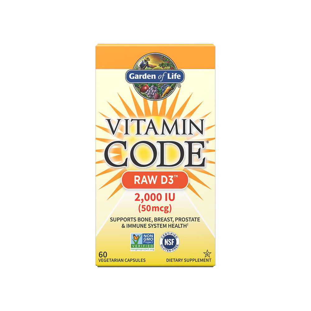 Vitamin Code Raw D3 2000 IU 120 capsules