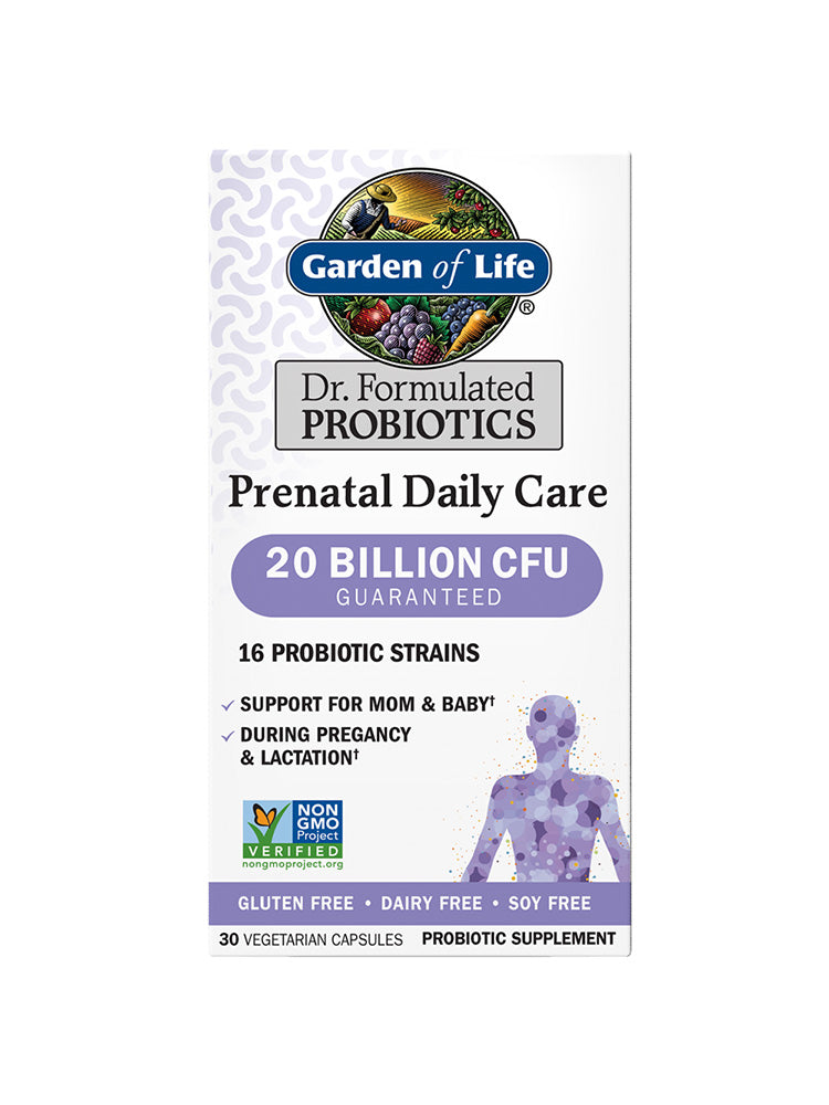 Garden of Life Dr. Formulated Probiotics Once Daily Prenatal Shelf 30 capsules