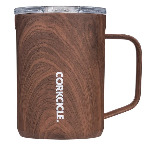 Corkcicle- Origins Collection - Mug 16oz - Walnut Wood